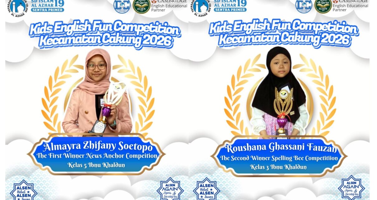 Prestasi Murid SDIA 19 Sentra Primer di Kids English Fun Competition Kecamatan Cakung 2026