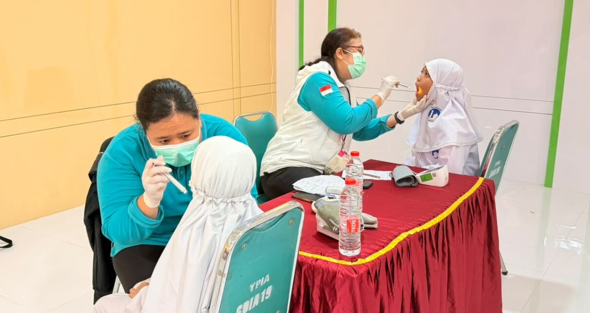 Bersama Puskesmas Pulogebang, SDIA 19 Gelar BIAS dan Skrining Kesehatan 