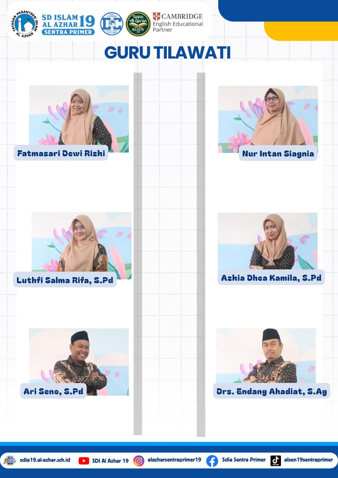 Guru dan Karyawan SDIA 19 Sentra Primer
