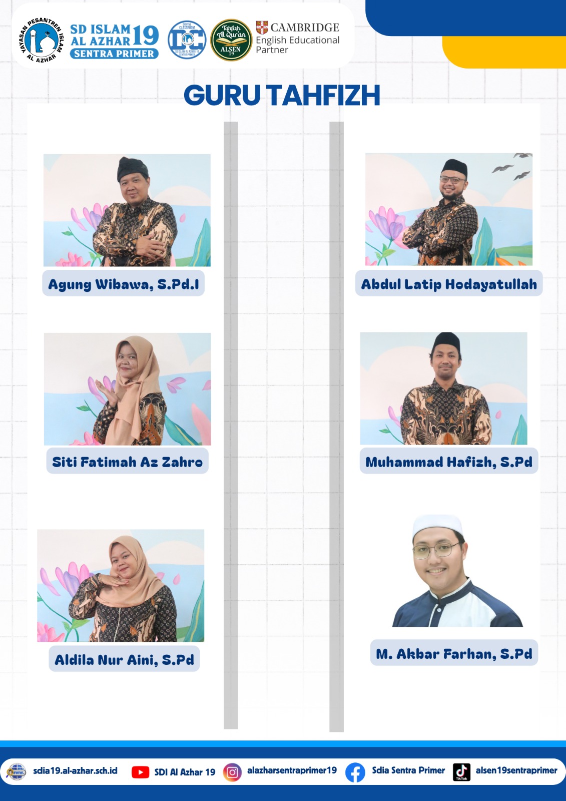 Guru dan Karyawan SDIA 19 Sentra Primer