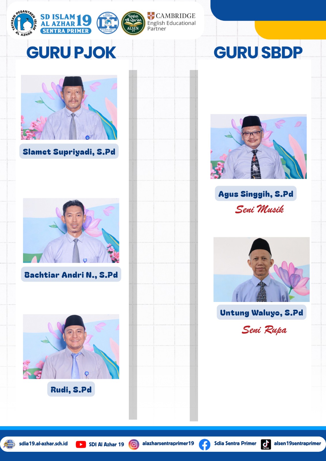 Guru dan Karyawan SDIA 19 Sentra Primer
