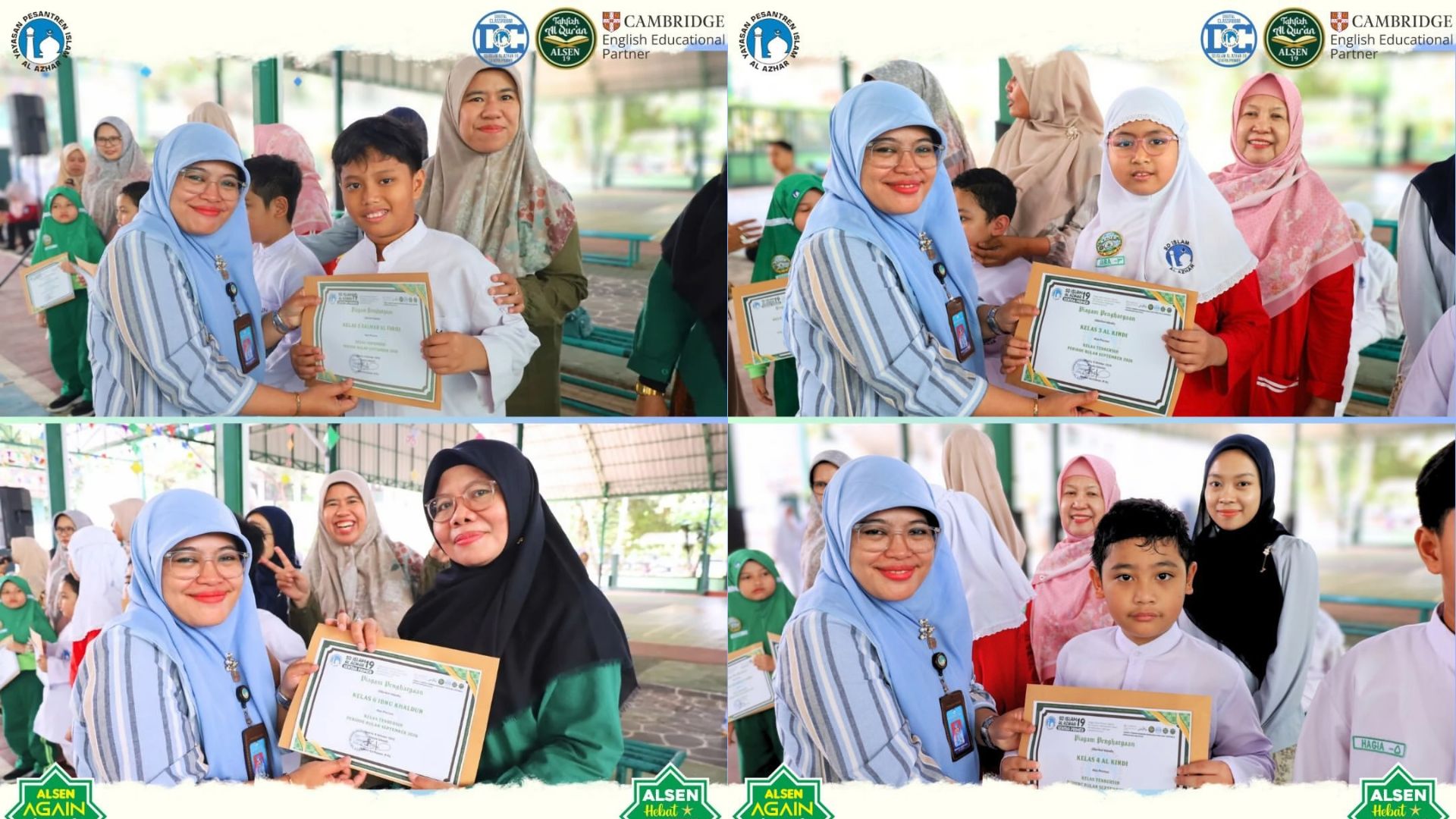 SDIA 19 Sentra Primer: Apresiasi Juara Kebersihan Kelas September