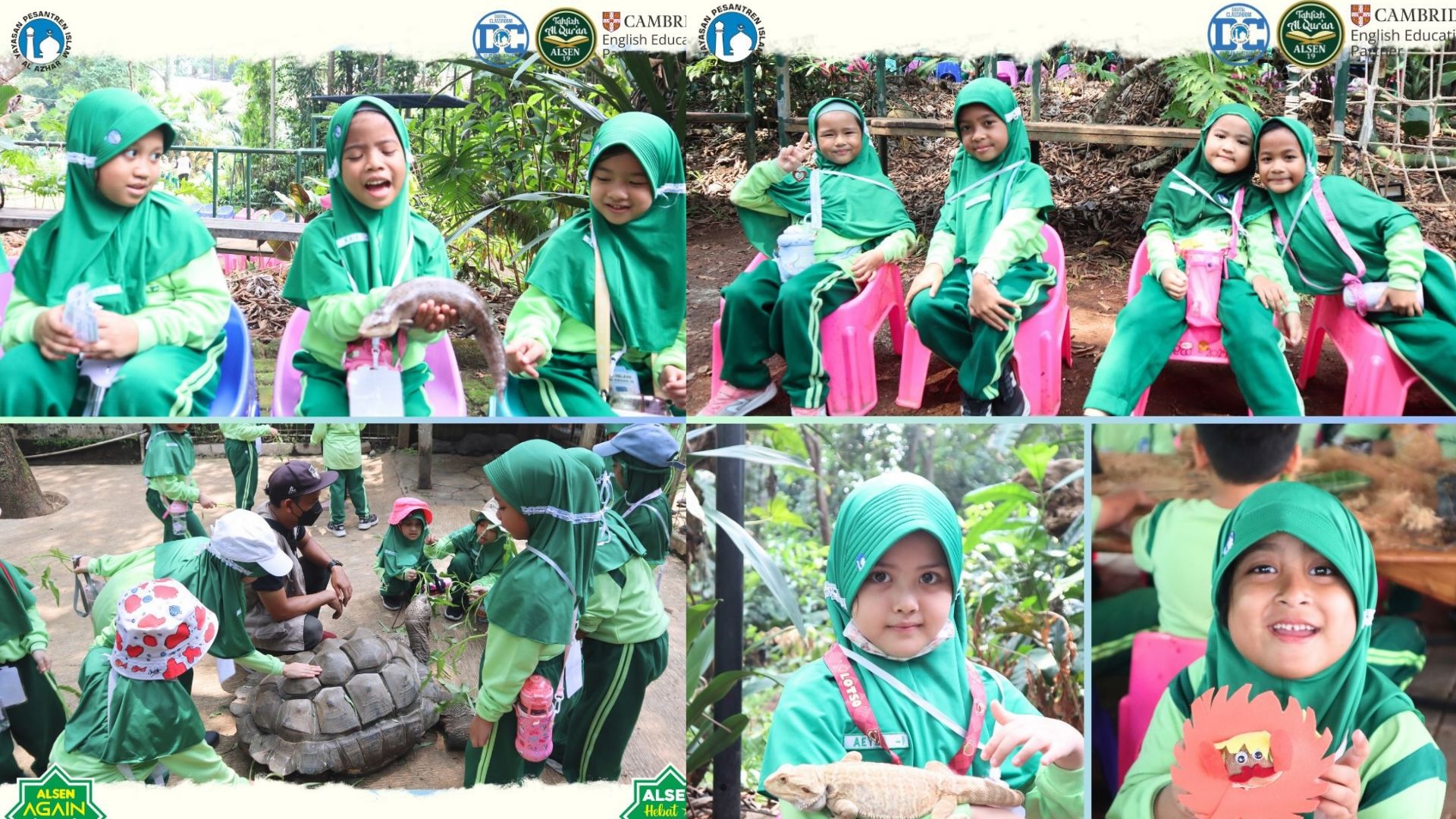 Fieldtrip Kelas 1 SDIA 19, Serunya Bertualang di Alam Terbuka
