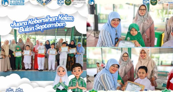 SDIA 19 Sentra Primer: Apresiasi Juara Kebersihan Kelas September