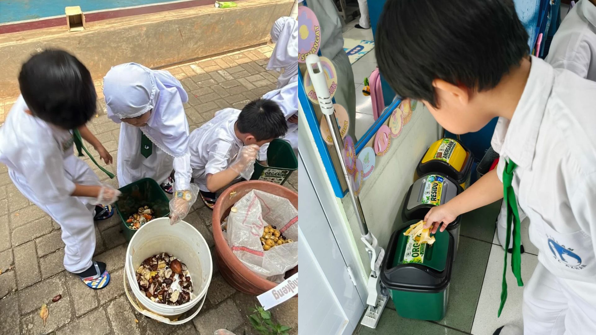 Program Adiwiyata SDIA 19: Giat Makan Buah Hingga Pilah Sampah