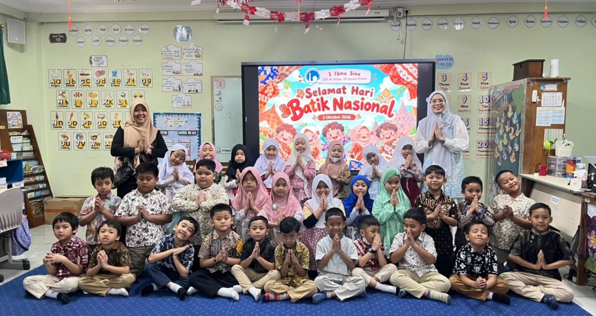Hari Batik Nasional SDIA 19 Sentra Primer, Penuh Warna!
